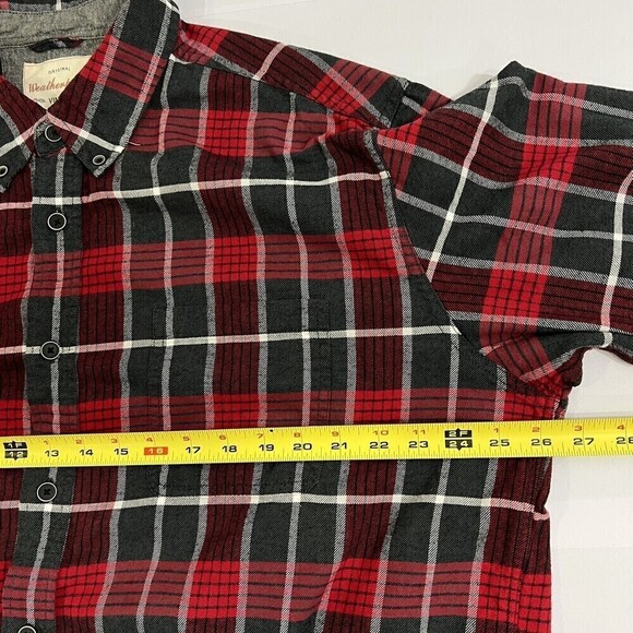 Vintange Weatherproof Men’s Casual Flannel Button Down Shirts Size XXL 2XL - Picture 9 of 12